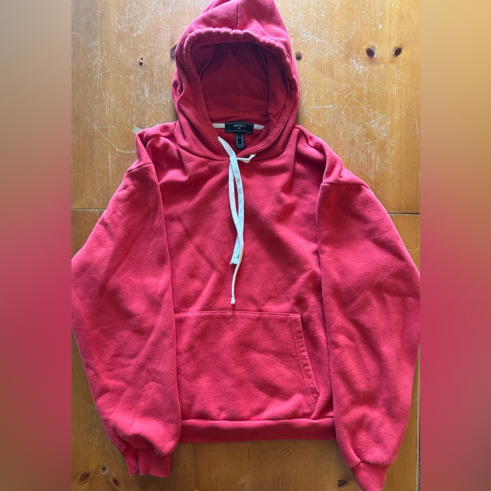 Forever 21 Men’s XXL Red Hoodie